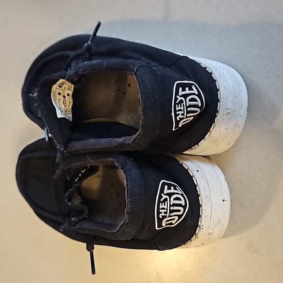 Hey Dude Wally slub canvas black - Picture 5 of 12